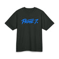 Prime 7 T-Shirt — Retro Blue Back