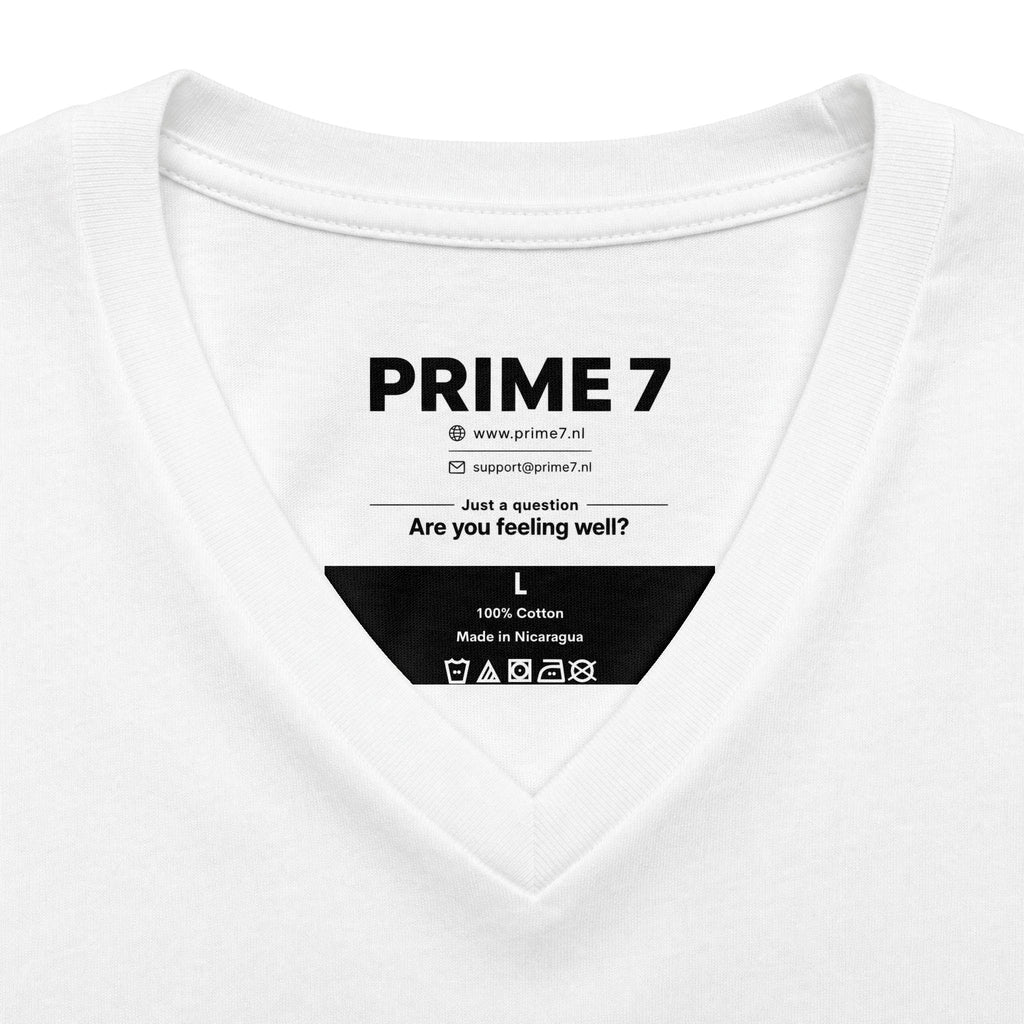 Palestine V-Neck — Floral Palestine Prime 7 T-shirt