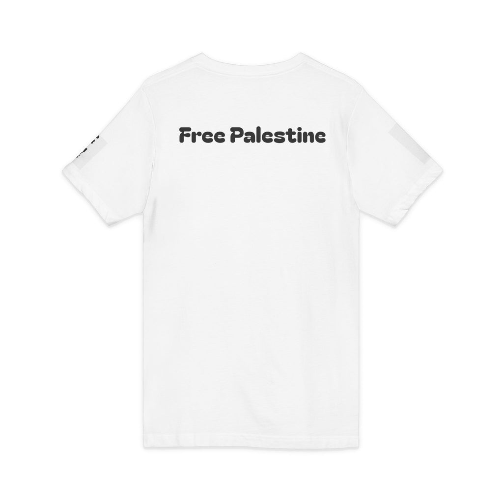 Palestine V-Neck — Floral Palestine Prime 7 T-shirt